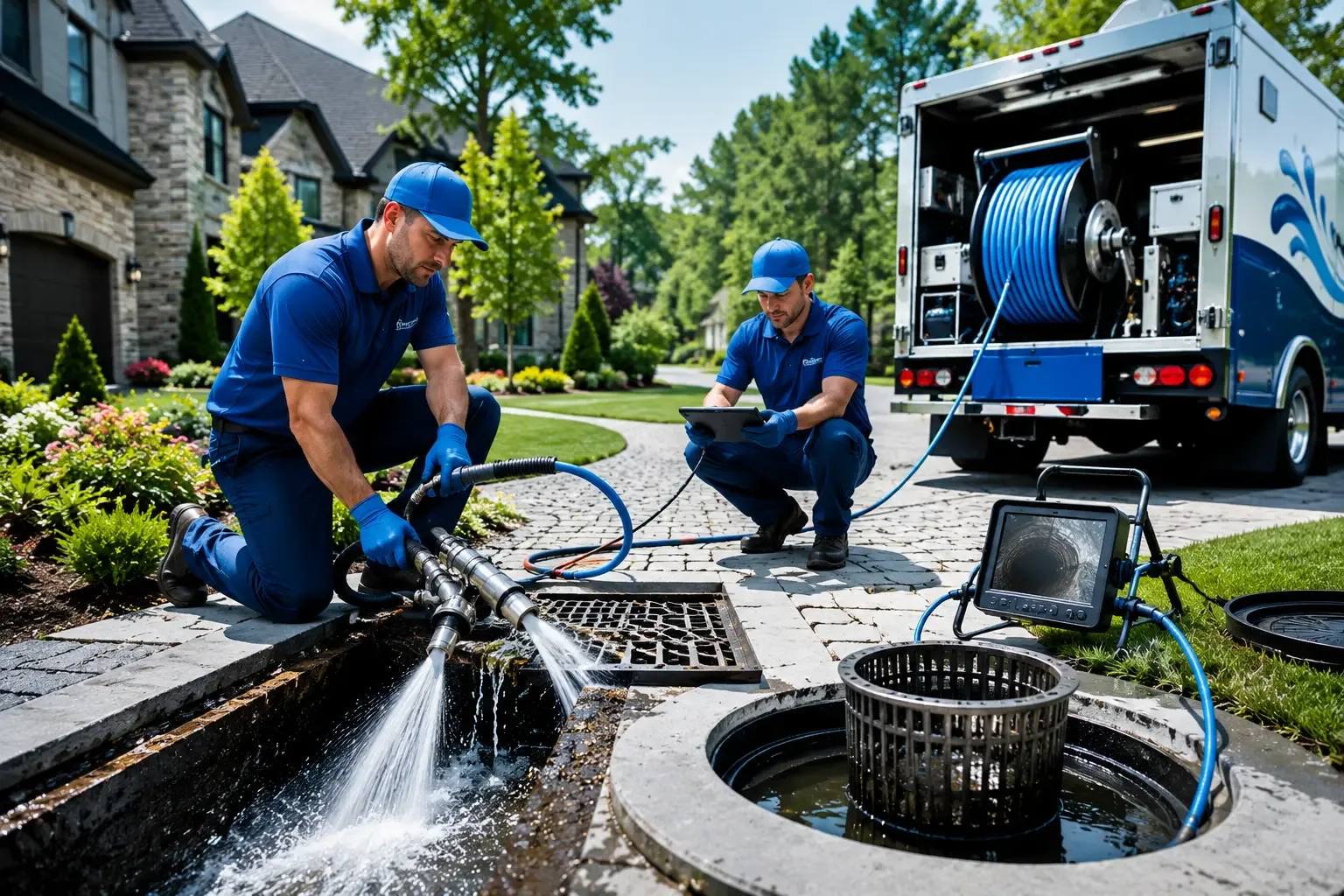 Local outdoor drain cleaning professionals in Bronson, TX